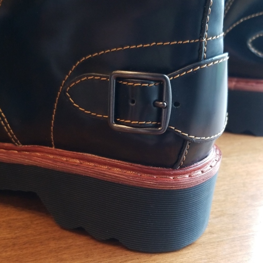 Last pair! Coach Moto Hiker Combat Boot in Black - Picture 7 of 8